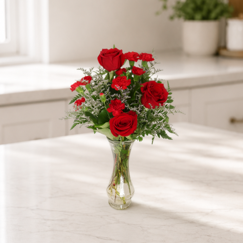 Rose Trio (Red)