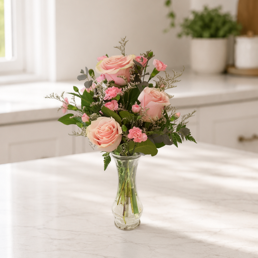 Rose Trio (Pink)
