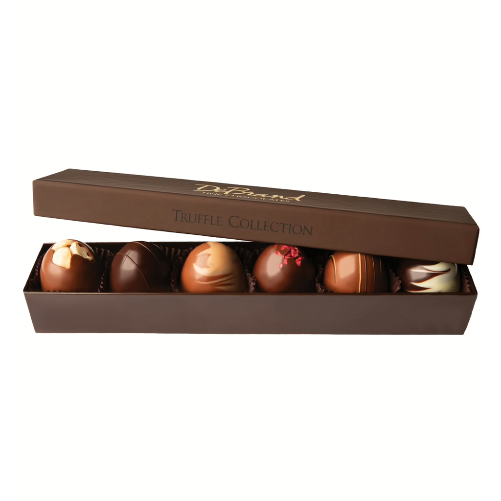 Truffle, 6 PC Popular Assortment (Brown Box)