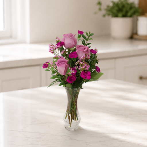 Rose Trio (Lavender)