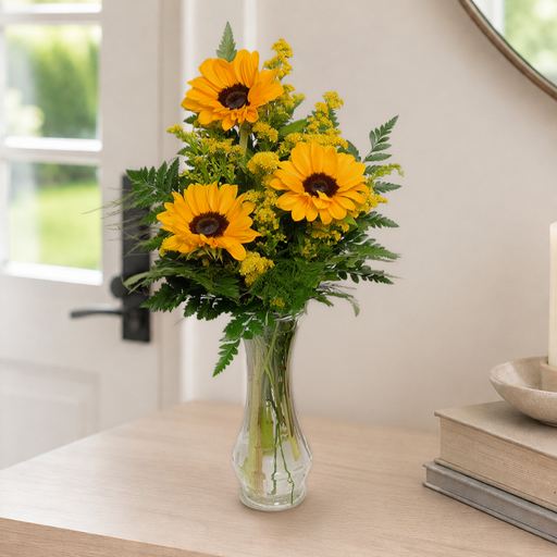 Sunflower Trio